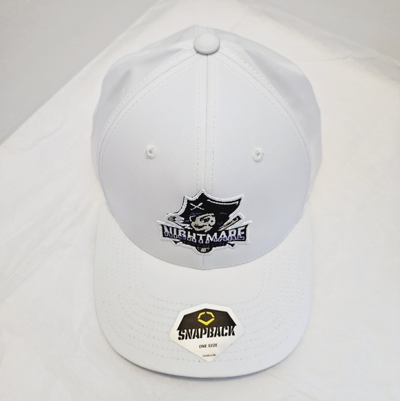 EvoShield Flexfit Snackback Men White Trucker Baseball Cap/Hat - Picture 3 of 12